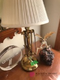 Brass lamp/figurine