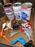 LR box miscellaneous 70s toys