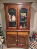 vintage China hutch. BS