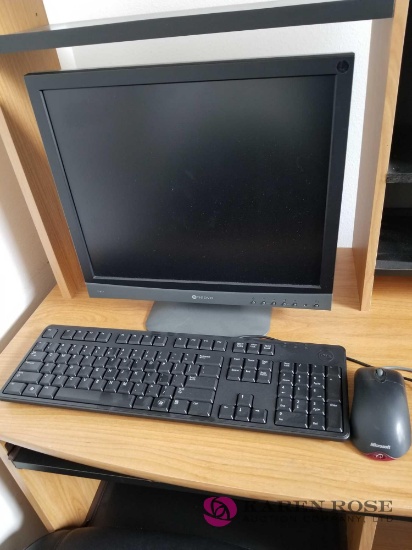 D - Monitor, Keyboard and Mouse