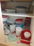K - Cupboard of Plastic Ware