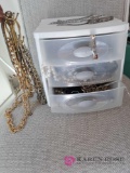 LR - Costume Jewelry and Necklace Stand