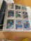 Two folders assorted baseball cards 1990s