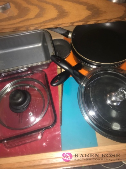 pots and pans-baking dishes