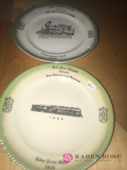 2- Lakeshore railroad plates