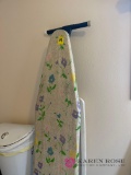 Upstairs metal ironing board