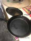 2- cast Iron pans