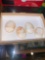 four Cameos carved shell - unmounted