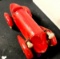 Vintage 9 inch Wyandotte race car with electric lights