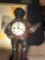 Waterbury Clock Co. 1800s African American banjo clock