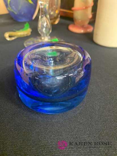 Labino Cobalt Blue UNIQUE inkwell 1982