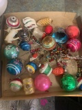 Vintage Christmas tree ornaments