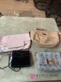 four ladies handbags Iacucci Judith Leiber BCBG