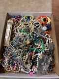 Costume jewelry beaded necklaces and miscellaneous