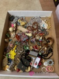 Costume jewelry rings beaded necklaces earrings and other miscellaneous