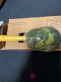 Saint Labre Indian school plastic rattle