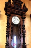Black Walnut Regulator wall clock rare case