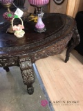 Antique rare Carved Renaissance Table