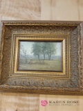 Ted Planten Miniature original oil painting