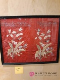 chinese silk picture