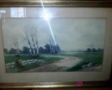 signed watercolor painting