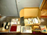 large collection of stamps