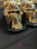 J.B.H. Co. brass Bookends J.Ruhl