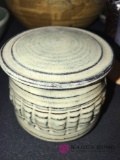 Lakofsky pottery covered dish