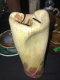 Lakofsky pottery art vase