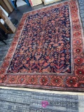 78 x 53 oriental rug looks handmade