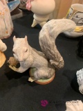 Squirrel ceramic figure Cybis