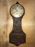 Gilbert pressed front wall clock