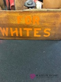 RARE Segregation wooden sign 10 in by 4 in