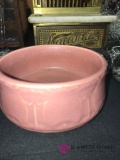 Rookwood 7 in bowl 1917 Water Lily Pink