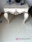 Pair of lamp tables upstairs bedroom marvel like very heavy