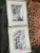 Up bedroom to Martin goode water color prints 7 x 9 see pictures