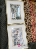 Up bedroom to Martin goode water color prints 7 x 9 see pictures