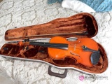 Up bed two,William Louis and sons violin with bow in case
