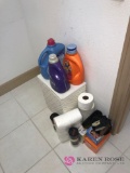 laundry detergent/tennis balls/ toilet paper/paper towels