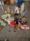 Dolls and miscellaneous religious items