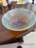Same glass bowl 8 inches across Labino studio