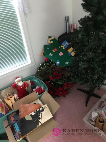 Christmas decorations/train for around tree