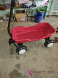 plastic toy wagon