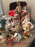 Assorted figurines