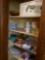 Contents of hallway closet flashlights carbon monoxide alarm silverware picnic stuff and