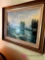 Framed painting in B1