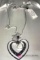 9.25 pendant triple heart