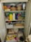 36x66 metal cabinet with contents