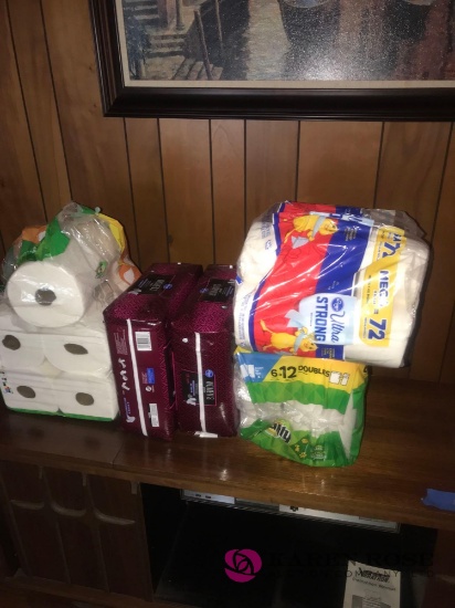 toilet paper/paper towels /Womens pads
