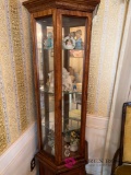 corner curio cabinet